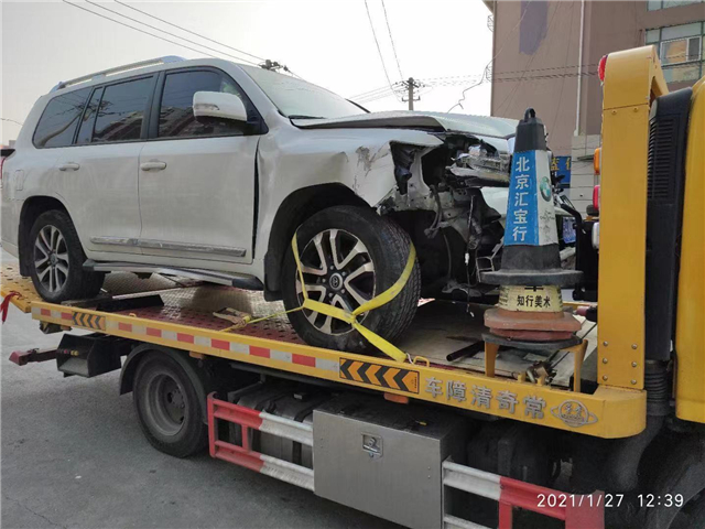 北京通州區(qū)事故車輛拖車救援服務(wù)